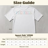 Pickleball Sport-Tek Performance Tee, Pastel Collegiate PICKLEBALL pickleball Typography, Court Apparel thumbnail 12