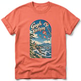 Gogh Kite Flying ~ Comfort Colors Premium Tee thumbnail 4
