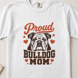Proud Bulldog Mom Tee thumbnail 2