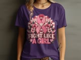 Fight Like A Girl Faux Patchwork Tee thumbnail 14