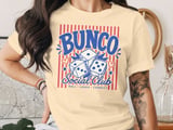 Bunco Social Club: Roll & Connect T-Shirt thumbnail 3