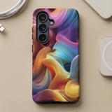 Colorful Fluid Swirl MagSafe® Phone Case thumbnail 7
