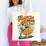 Just A Pumpkin Goose Tote Bag thumbnail 3