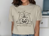 Ghost Hugs and Pumpkin Kisses Tee thumbnail 11
