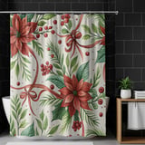 Poinsettia Tumbler, Watercolor Flower Digital Papers, Floral Junk Journal, Christmas Digital Paper, Printable Poinsettia Tumbler PNG thumbnail 10