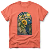 Gogh Bloom Anyway ~ Comfort Colors Premium Tee thumbnail 4