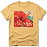 Hibiscus Hello ~ Comfort Colors Premium Tee thumbnail 7