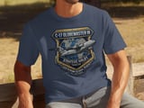 C-17 Globemaster III Strategic Airlift US Air Force T-Shirt, Military Veteran Airman Gift, Patriotic Aviation Tee thumbnail 6