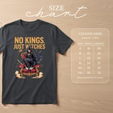 No Kings Just Witches Tee thumbnail 9