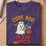 Code Boo In The PICU Tee thumbnail 5