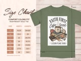 Faith First Coffee Second Lesson Plans Third T-Shirt | Christian Teacher Gift | Distressed Scripture Tee | Coffee Lover Educator thumbnail 14