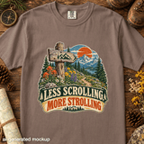 Less Scrolling More Strolling Tee thumbnail 4