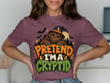 Pretend I'm A Cryptid Tee thumbnail 2