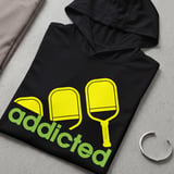 Pickleball Sport-Tek Performance Hood, addicted, Lightweight Hoodie thumbnail 7