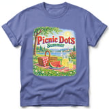 Picnic Dots ~ Comfort Colors Premium Tee thumbnail 10