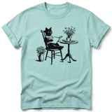 Cozy Bookish Cat Tee thumbnail 29
