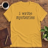 I Write Mysteries Softstyle Tee thumbnail 5