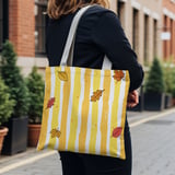 Fall Leaves Autumn Phone Case | Distressed Stripe Tote Bag | Cozy Seasonal Fall Colors | Thanksgiving Gift For Her thumbnail 6
