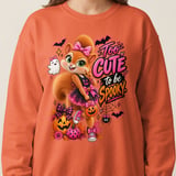 Too Cute Sally the Squirrel Halloween Sweatshirt thumbnail 17