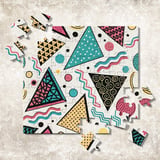 Retro Memphis Geometry Digital Size Bundle Png thumbnail 11