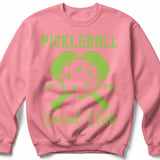 Pickleball Gildan Crewneck Sweatshirt, Pickleball Est. 1984 Social Club Vintage Graphic, Court Warm Up thumbnail 8