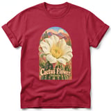 Cactus Flower ~ Comfort Colors Premium Tee thumbnail 2
