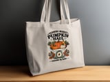 Farmers Market Pumpkin Haul Tote Bag thumbnail 2