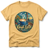 Gogh Latte ~ Comfort Colors Premium Tee thumbnail 7