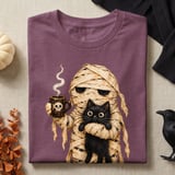 Mummy Coffee and Black Cat Tee or Sweatshirt thumbnail 8