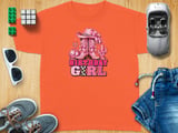 Pink Cowgirl Birthday Girl Tee thumbnail 6