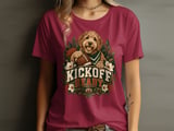 Kickoff Ready Football Dog Tee thumbnail 3
