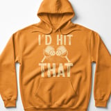 Pickleball Gildan Fleece Hoodie, I'd Hit That Paddle Clink Graphic, Pickleball Court Pullover Sweatshirt thumbnail 9