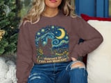 Powered By Cats And Moonlight Tee or Sweatshirt thumbnail 1