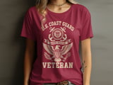US Coast Guard Veteran Tee thumbnail 4
