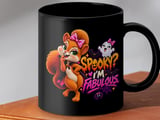 Spooky I'm Fabulous Squirrel Mug thumbnail 8