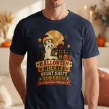 Halloween Nurse Boo Crew Tee thumbnail 3