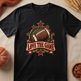 Love The Game Football Tee thumbnail 4
