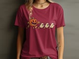 Retro Pumpkin Chasing Ghosts Tee thumbnail 5