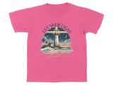 Let Your Light Shine Lighthouse Youth T-Shirt, Christian Matthew 5:16 Verse Top, Inspirational Faith Coastal Graphic Tee, Spiritual Gift thumbnail 5