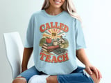 Called to Teach Retro Teacher T-Shirt, Vintage Educator Gift, Back to School Tee, Christian Teacher Appreciation Shirt, Dedicated Profession thumbnail 9