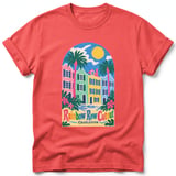 Rainbow Row Cutout ~ Comfort Colors Premium Tee thumbnail 3