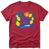 Lemon Cutouts ~ Comfort Colors Premium Tee thumbnail 2