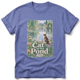 Cat by the Pond ~ Comfort Colors Premium Tee thumbnail 10