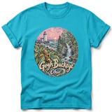 Gogh Buckeye ~ Comfort Colors Premium Tee thumbnail 1
