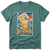 Brew Wave ~ Comfort Colors Premium Tee thumbnail 8