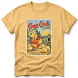Gogh Cluck ~ Comfort Colors Premium Tee thumbnail 7