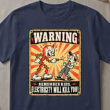 Electricity Will Kill You Tee thumbnail 4
