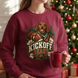 Kickoff Ready Dachshund Football Tee thumbnail 12