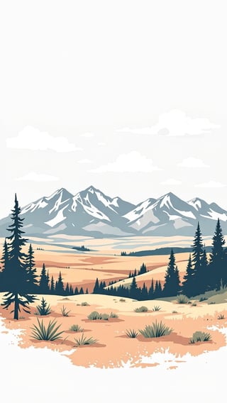 Montana Minimalist T-Shirt Design