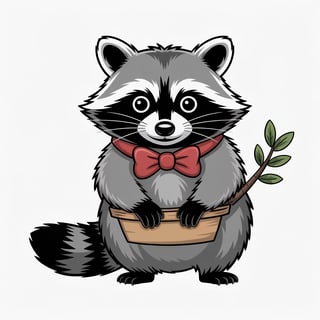 20 Raccoon T-Shirt Design Prompts